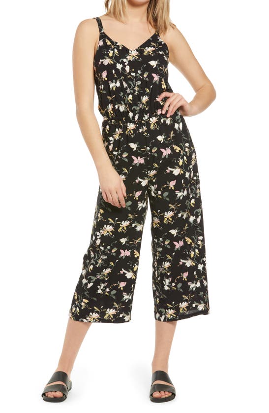 Moda Simply Easy Floral Culotte Jumpsuit In Oline ModeSens