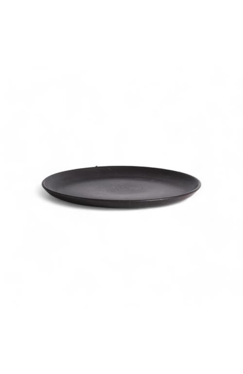 Gharyan Stoneware Tunisian Side Plates Set Of 4 In Black