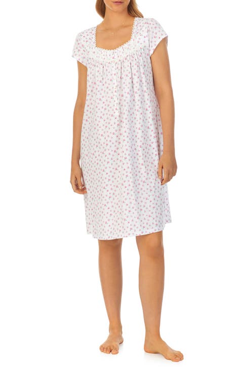 Martha Nightgown - White XXXL in Women's Cotton Pajamas