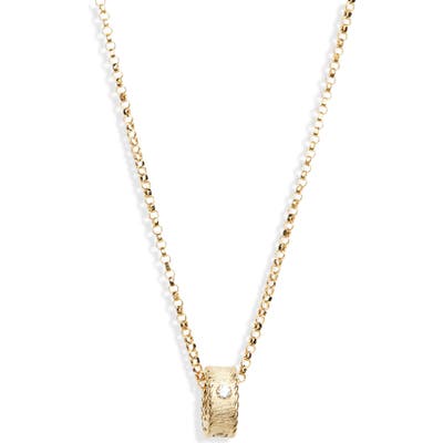 Roberto Coin Diamond Princess Pendant Necklace