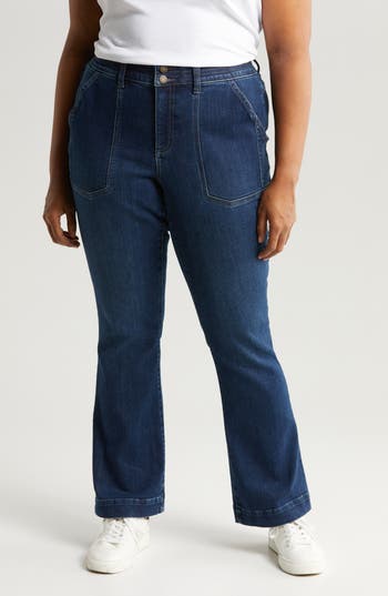 Wit & Wisdom 'ab'solution High Waist Bootcut Jeans In Indigo