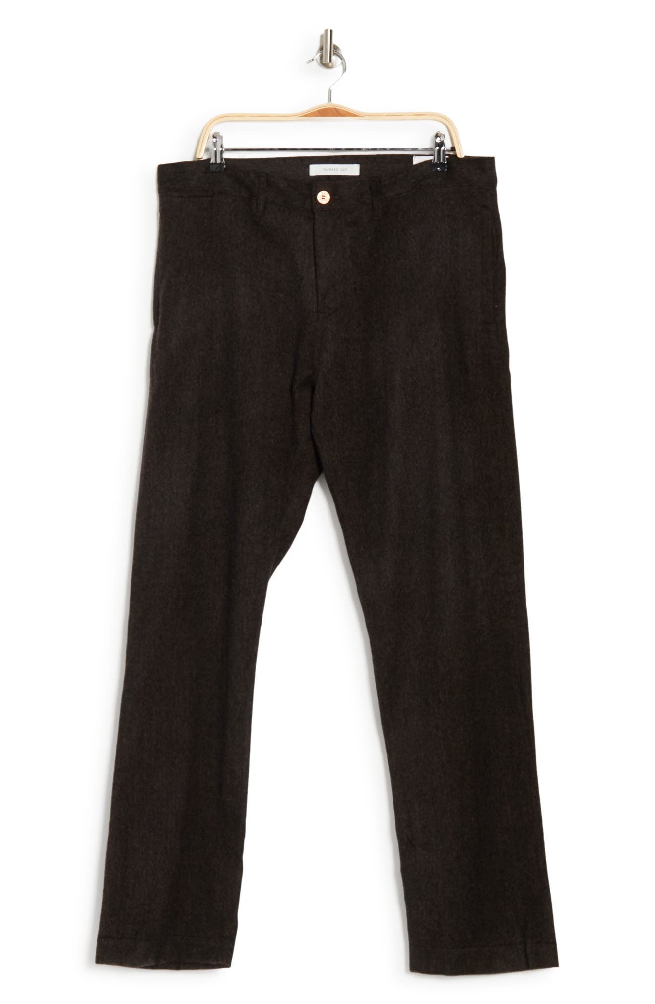 Billy Reid Wool Cashmere Slim Straight Leg Chinos In Military