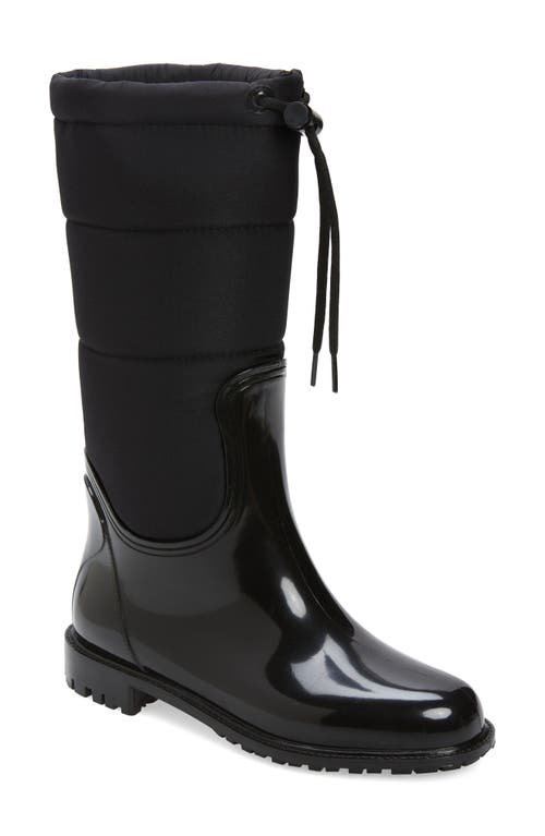 Lombard Waterproof Rain Boot in Black