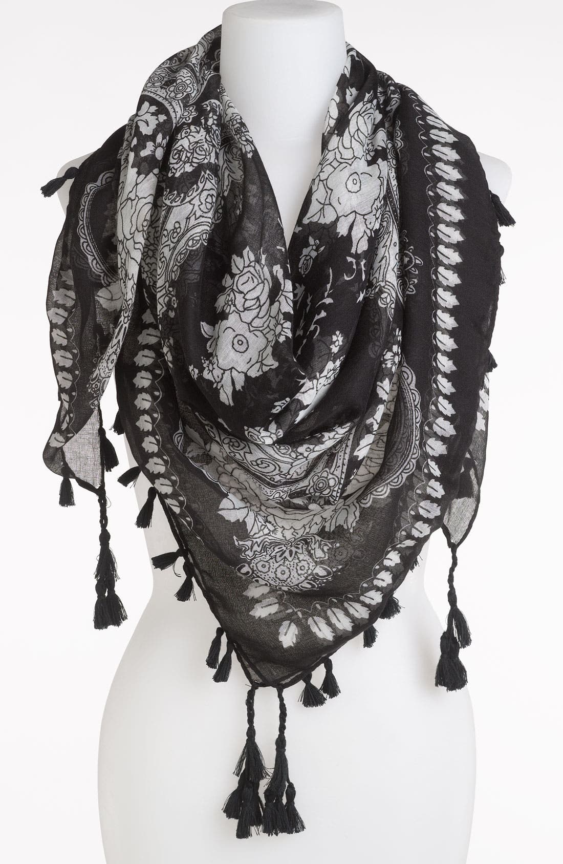 Accessory Street Floral Print Scarf Nordstrom