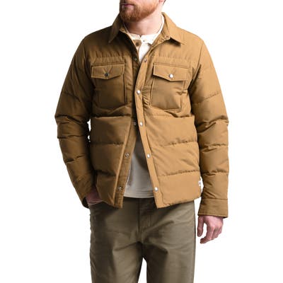 The North Face Sierra Quilted 600 Power Fill Recycled Down Jacket, Brown