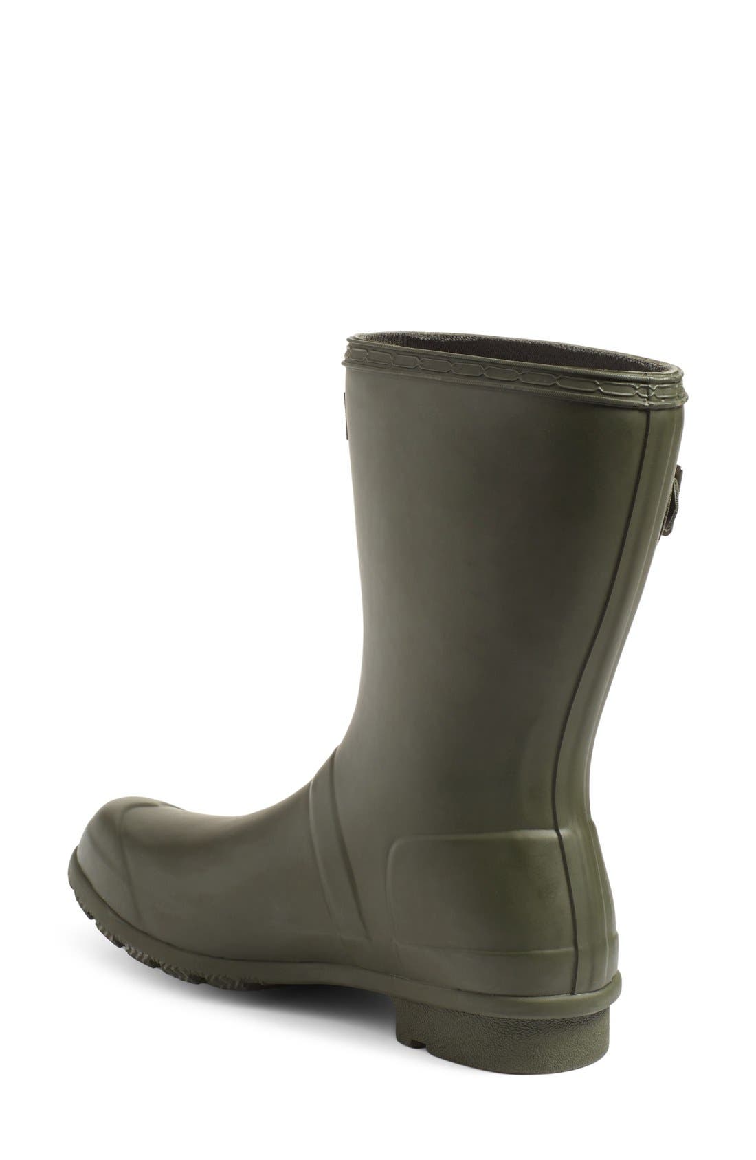 HUNTER,
                            Original Tour Short Packable Rain Boot,
                            Alternate thumbnail 45, color,
                            301