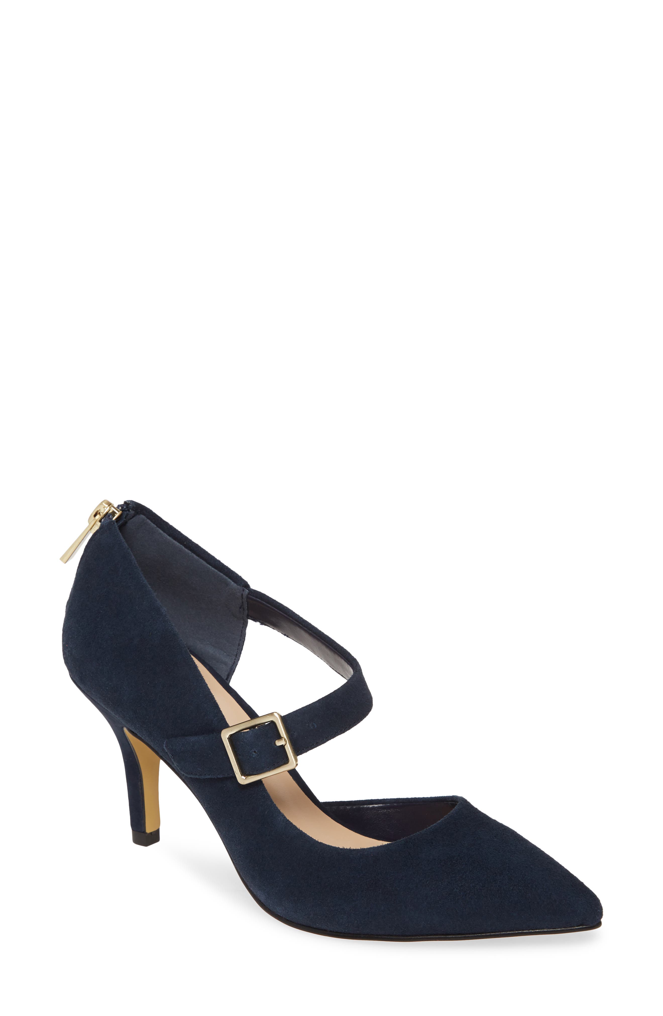 Bella Vita Dawson Pointed Toe Pump- Blue