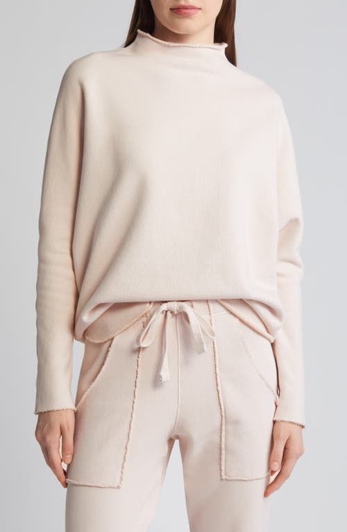 Frank & Eileen Effie Funnel Neck Sweatshirt Vintage Rose at Nordstrom,