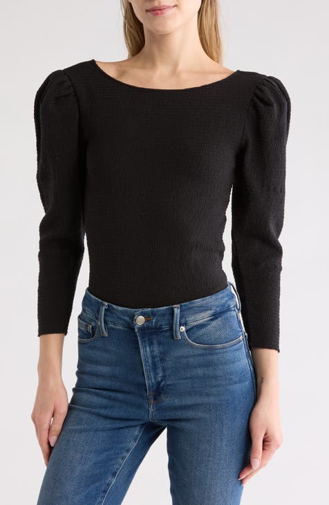Crushed 3/4 Sleeve 'Tang' Shirt main image 0