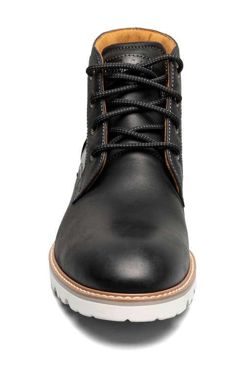 Florsheim Men's Renegade Plain To 4-eye Plain Toe Boot In Black