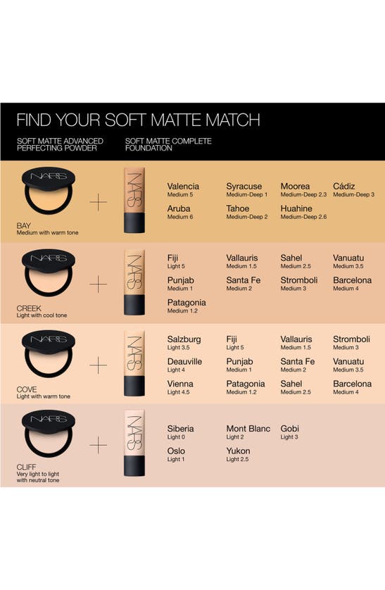 Nars Soft Matte Advanced Perfecting Powder Creek 0.31 oz / 9 G ModeSens