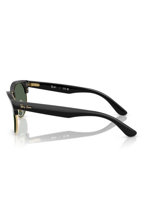 Ray Ban Ray-ban 51mm Square Sunglasses In Dark Green