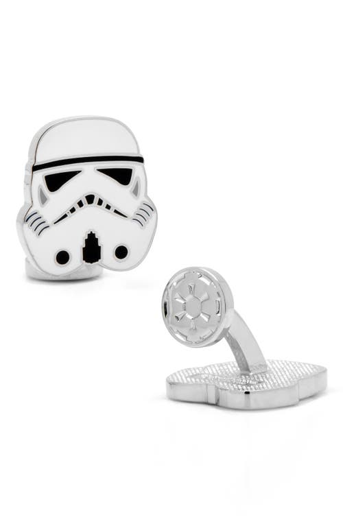 UPC 848873003137 product image for Cufflinks, Inc. 'Star Wars™ - Stormtrooper' Cuff Links in White/Black at N | upcitemdb.com