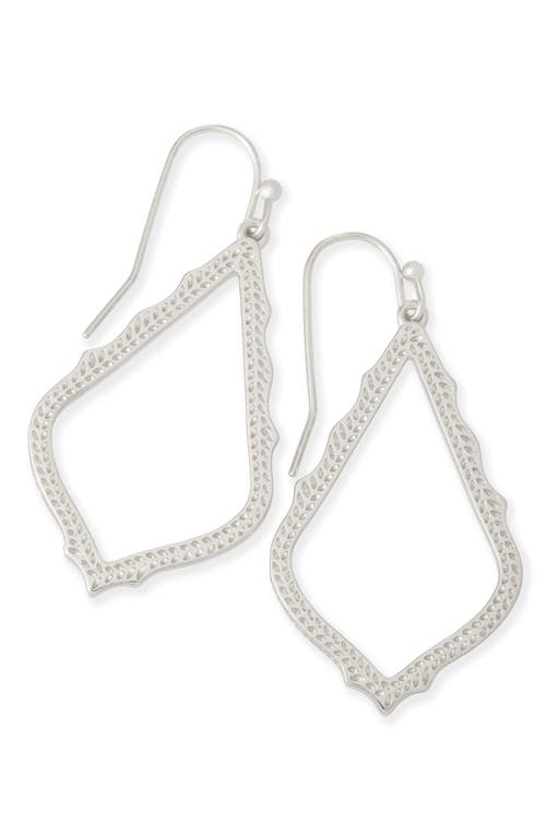 Kendra Scott Sophia Drop Earrings in Silver at Nordstrom