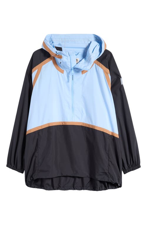 Shop Fp Movement By Free People Free People Fp Movement Care Like The Wind Anorak In Oxford Blue Combo