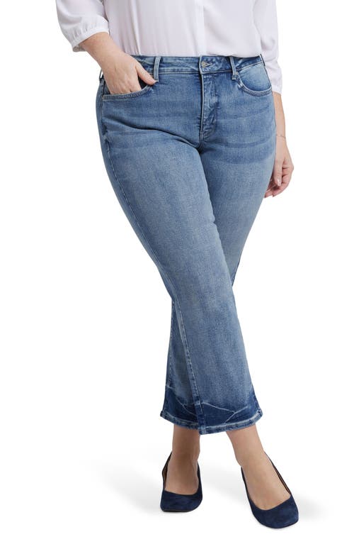 Nydj Plus Size Marilyn Ankle Straight Pull On Jeans In Torrent Peak