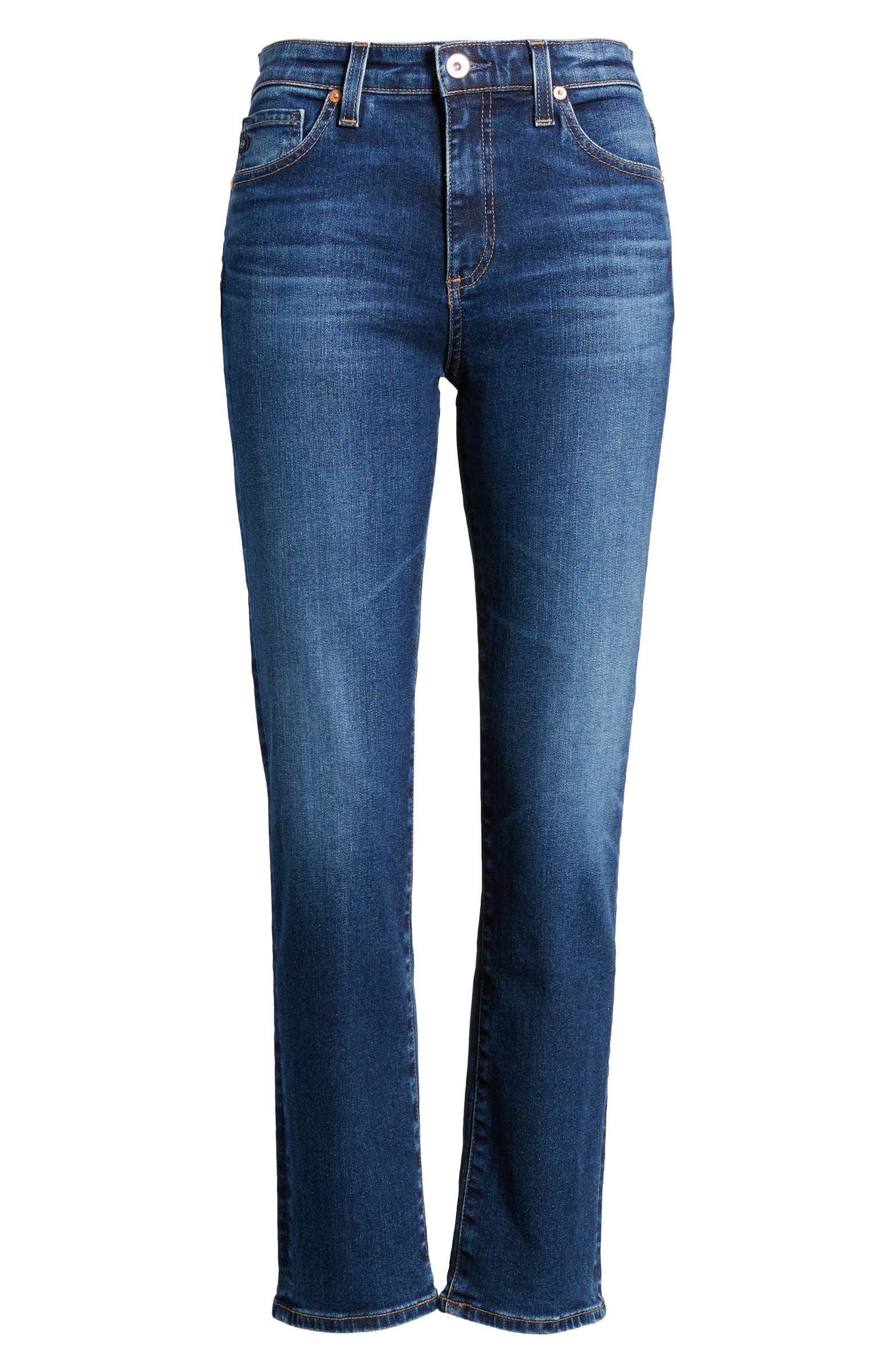 AG Mari High Waist Slim Crop Jeans | Nordstrom