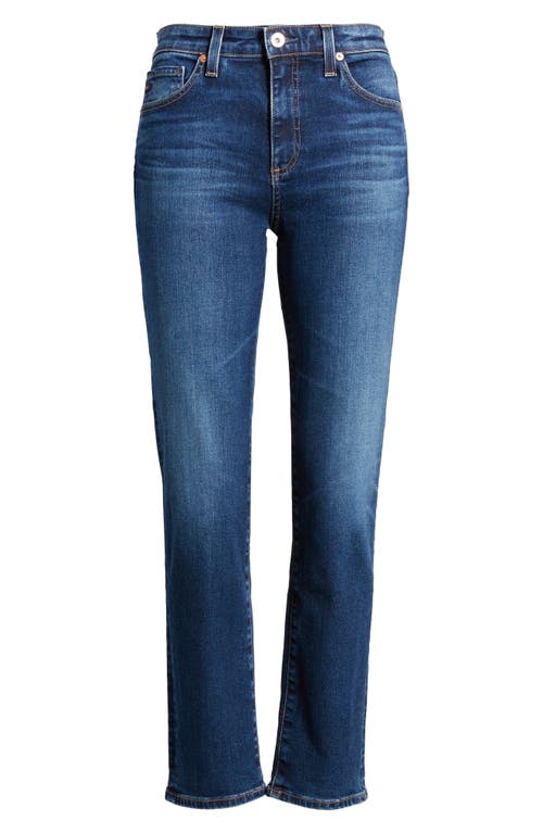 AG Mari High Waist Slim Crop Jeans in Havana at Nordstrom, Size 25
