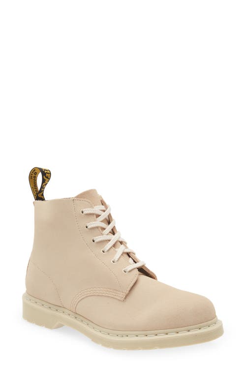 Dr. Martens 101 Mono Lace-Up Boot in Warm Sand | Smart Closet