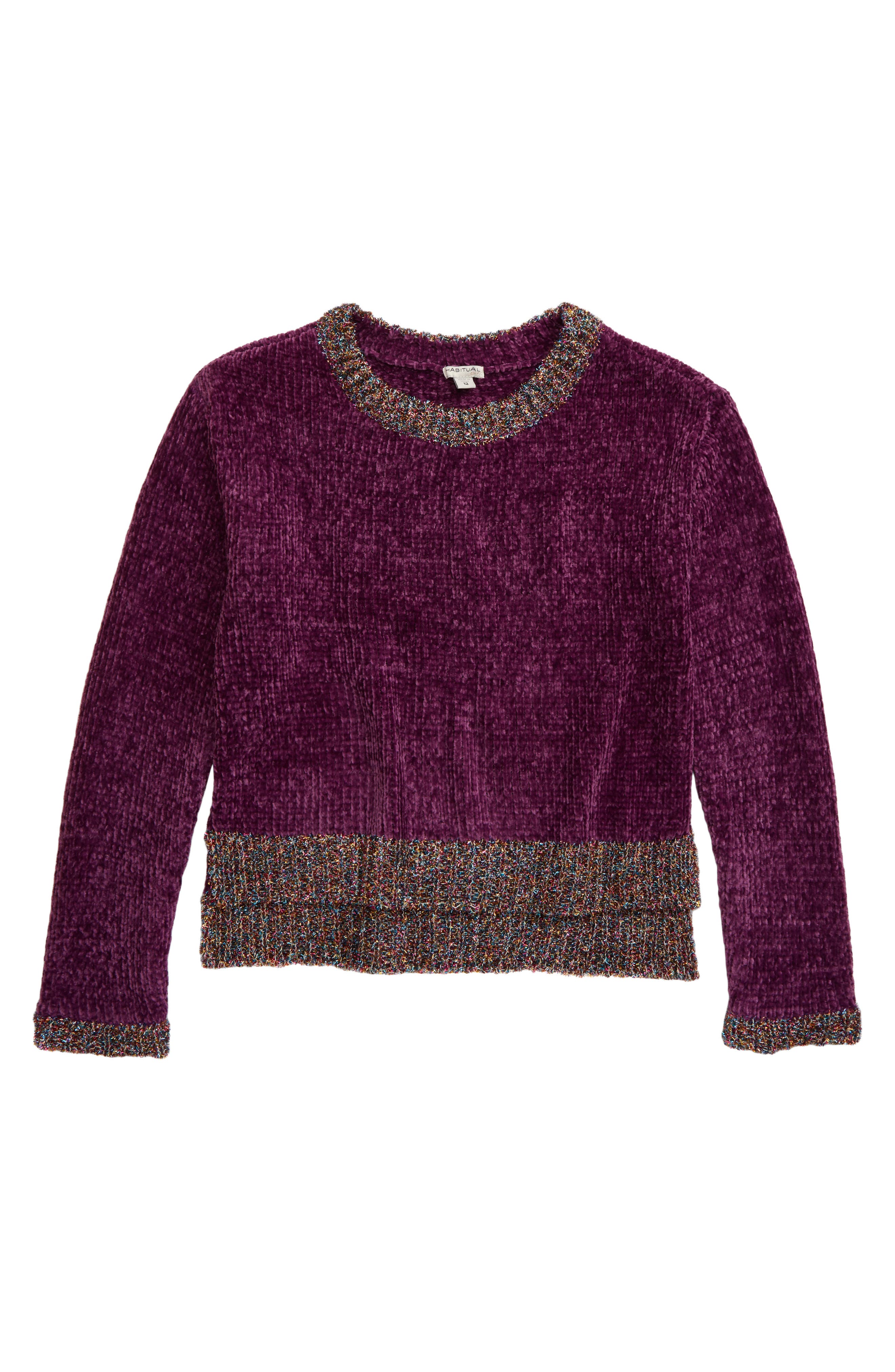 kids chenille sweater