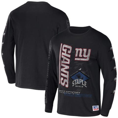 New York Giants NFL x Staple Core Team Long Sleeve T-Shirt - Blue