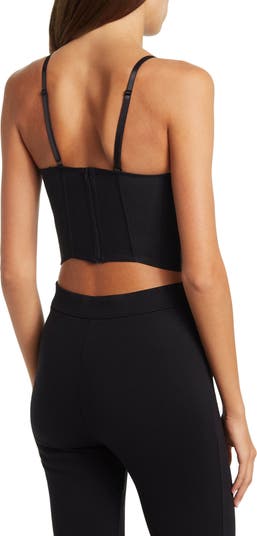 Cage Vegan Leather Bustier