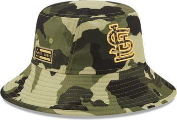 New Era Camo St. Louis Cardinals 2022 Armed Forces Day Bucket Hat