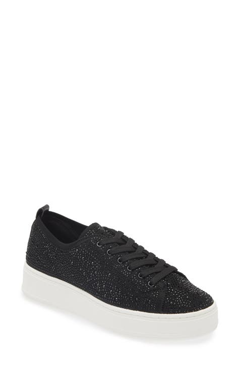 Sariah Crystal Platform Sneaker (Women)