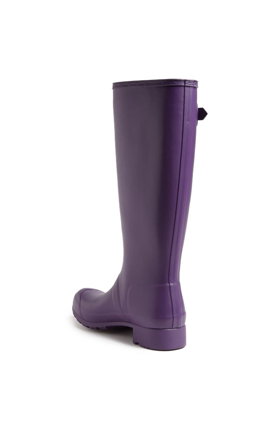 HUNTER,
                            Tour Packable Waterproof Rain Boot,
                            Alternate thumbnail 102, color,
                            505