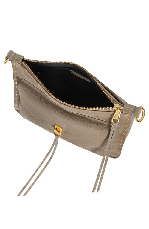 Shop Rebecca Minkoff Darren Signature Shoulder Bag In Clay