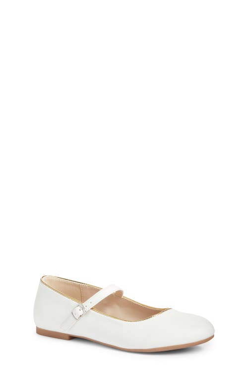 Yosi Samra Kids' Miss Sadie Mary Jane Flat White at Nordstrom, M