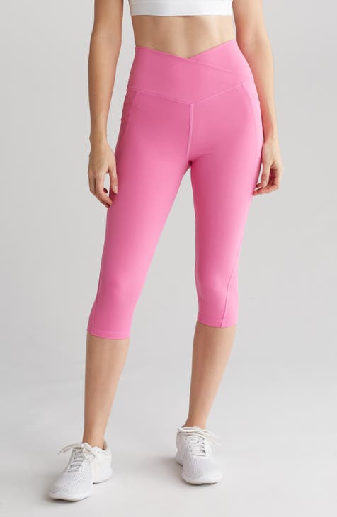 Women's Pink Capris & Cropped Pants