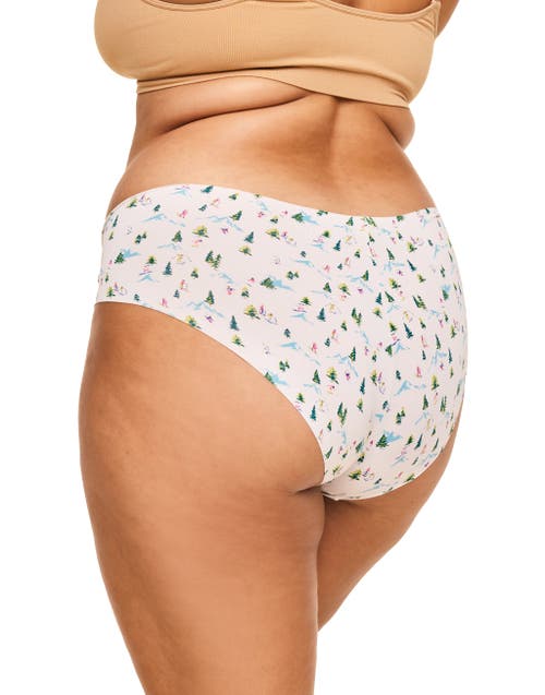 Adore Me Mabel Hipster Panties In Novelty Blue