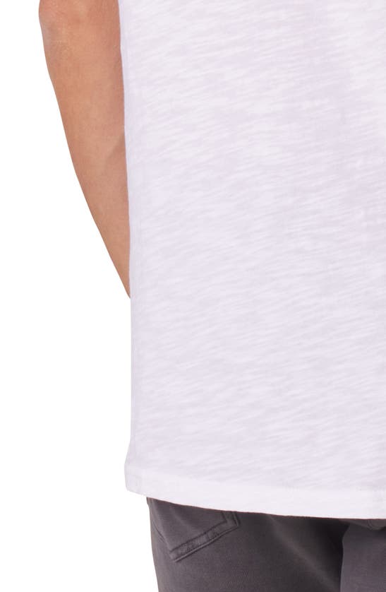 The Normal Brand Slub Pocket Polo In White