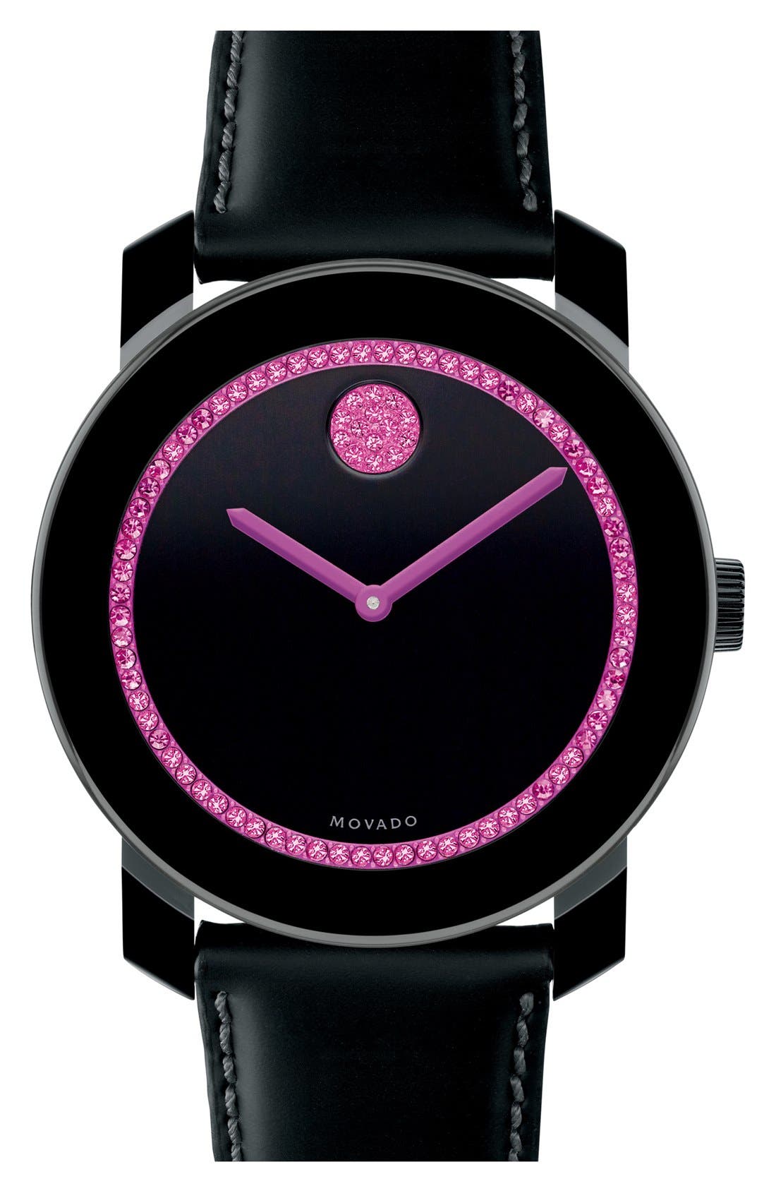 Movado 'Bold Breast Cancer Awareness' Watch, 42mm Nordstrom