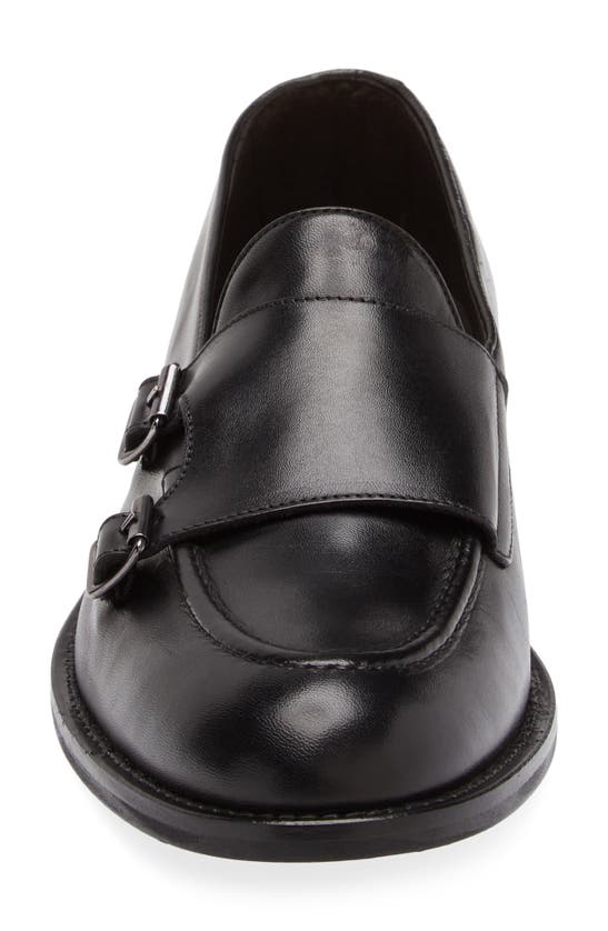 Bruno Magli Blake Monk Strap Shoe In Black
