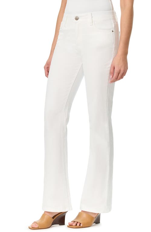 Shop Curve Appeal Gigi High Waist Flare Jeans In White