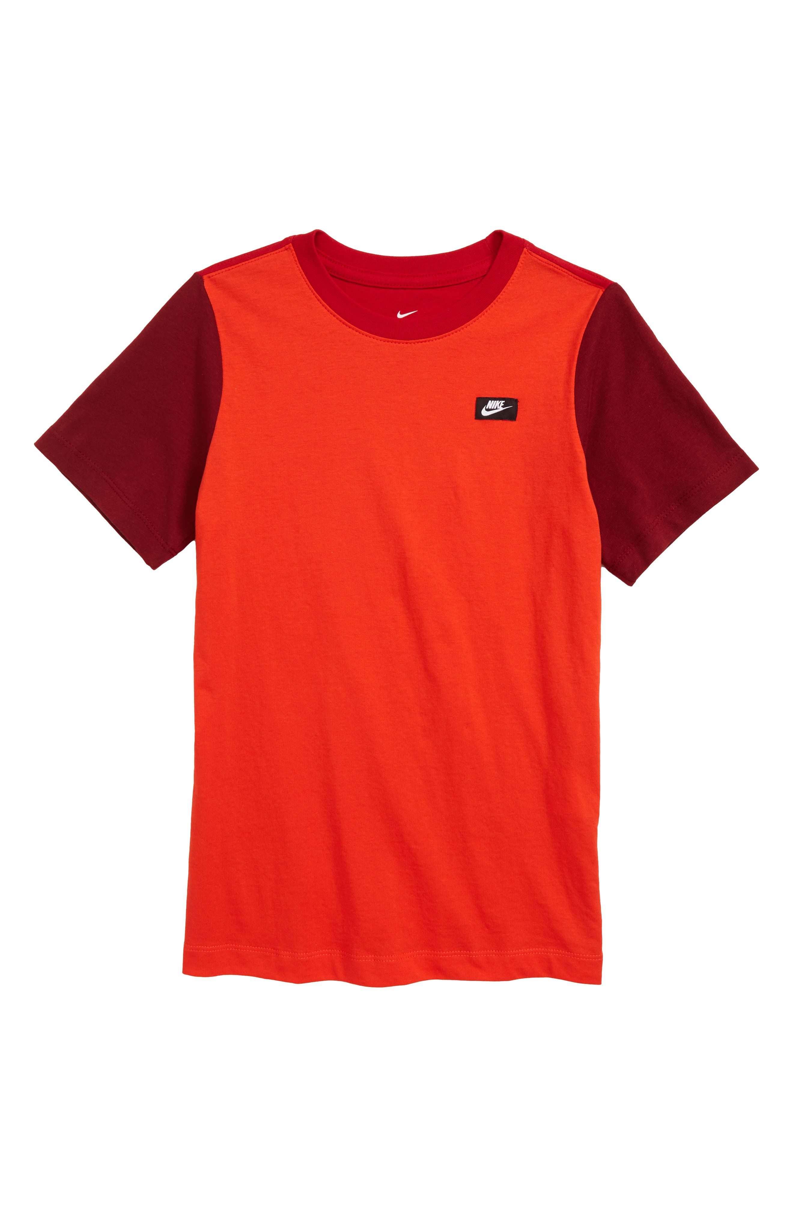 nike colorblock t shirt