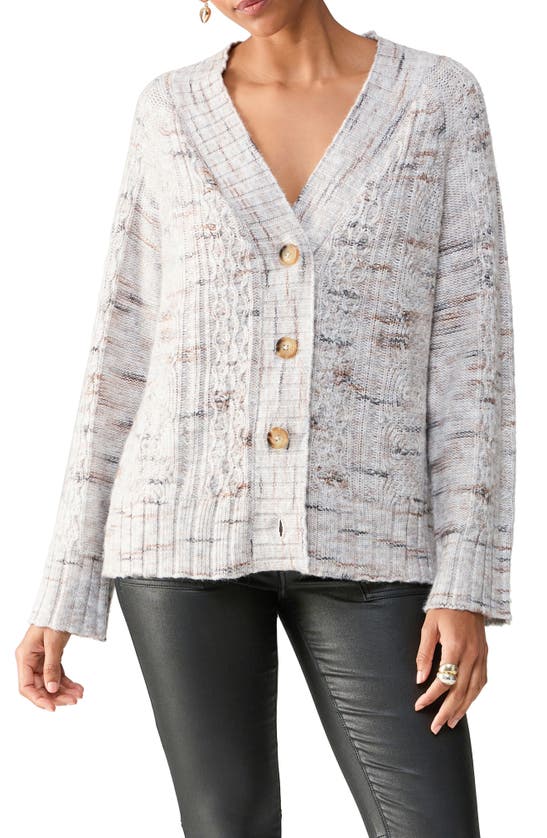 Sanctuary Cozy Mornings Cardigan In Light Mineral In Light Mine