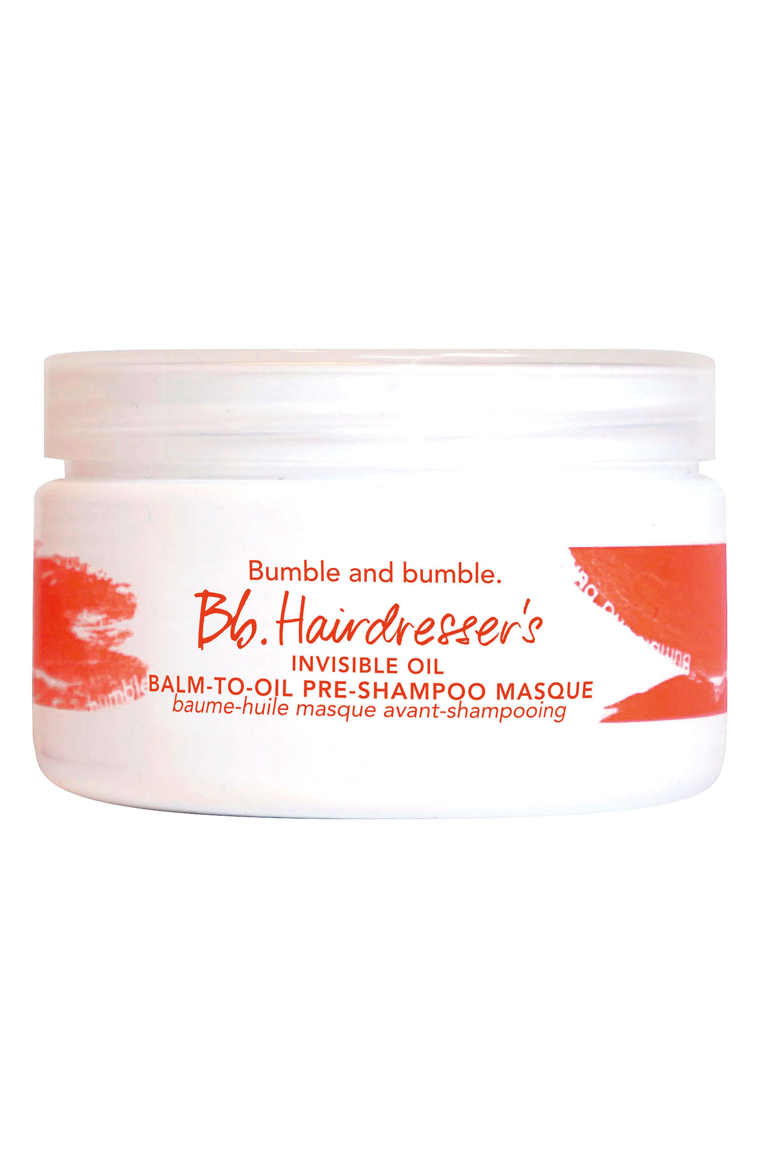 UPC 685428021327 product image for Bumble And Bumble. Hairdresser'S Invisible Oil Balm-To-Oil Pre-Shampoo Masque, S | upcitemdb.com