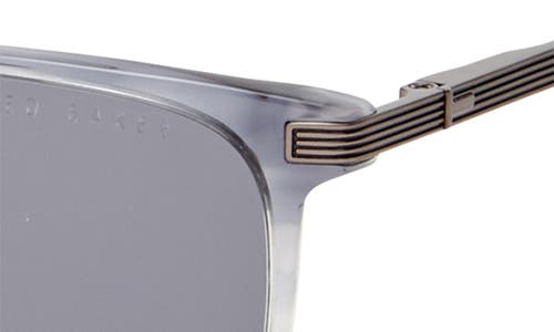 TED BAKER TED BAKER LONDON 57MM POLARIZED RECTANGLE SUNGLASSES