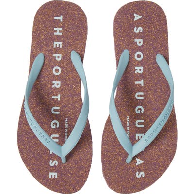 Asportuguesas By Fly London Base Flip Flop, 9/40 - Blue