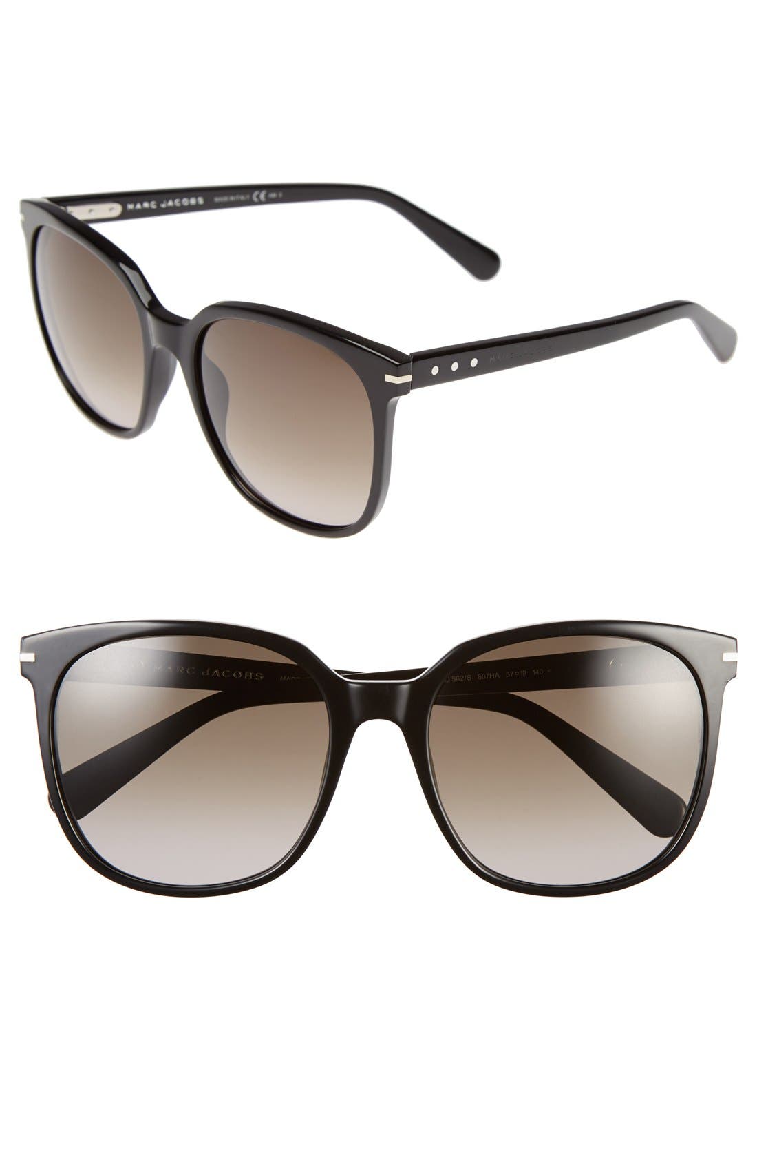 MARC JACOBS 57mm Retro Sunglasses Nordstrom