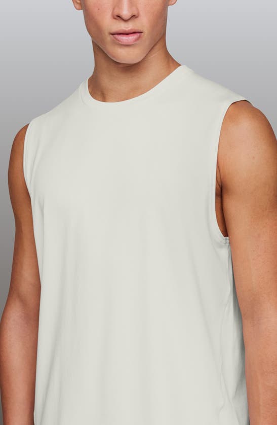Shop On Focus Performance Sleeveless T-shirt In White