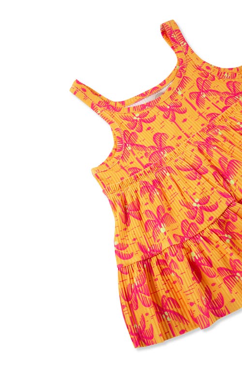 PEEK AREN'T YOU CURIOUS PEEK AREN'T YOU CURIOUS KIDS' PALM TREE TIERED TANK TOP