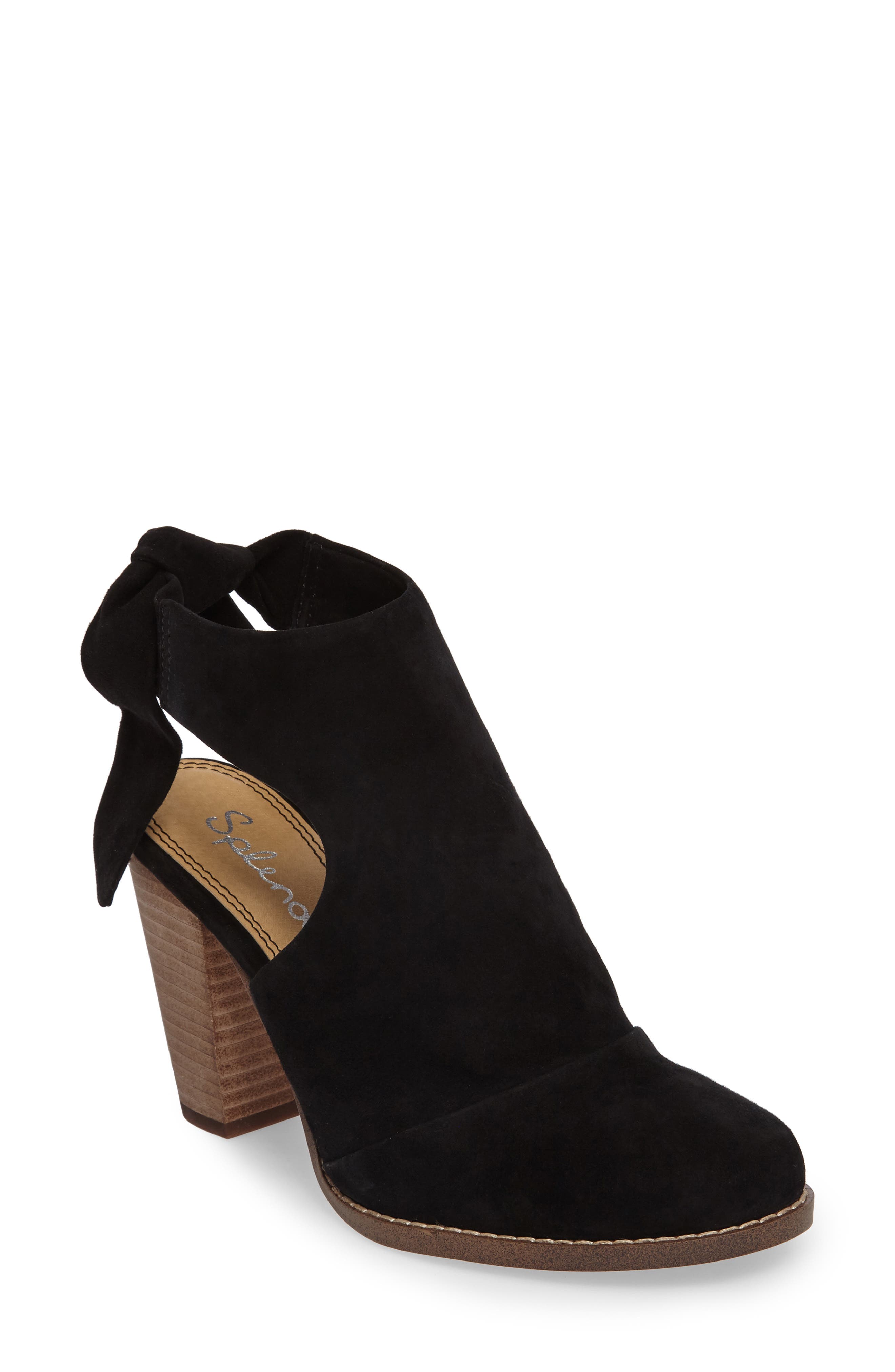 Splendid Danae Stacked Heel Bootie (Women) Nordstrom