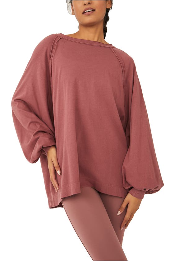 Fp Movement Women's She's Everything Oversized Tee In Canyon Clay