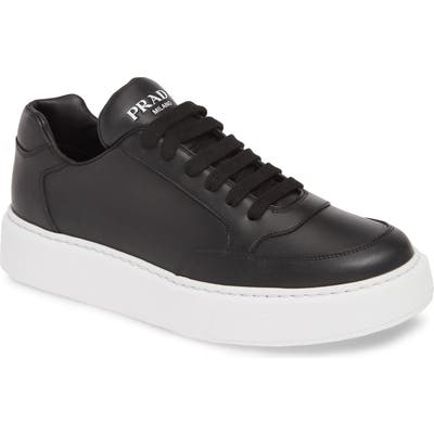 Prada Low Top Sneaker, Black