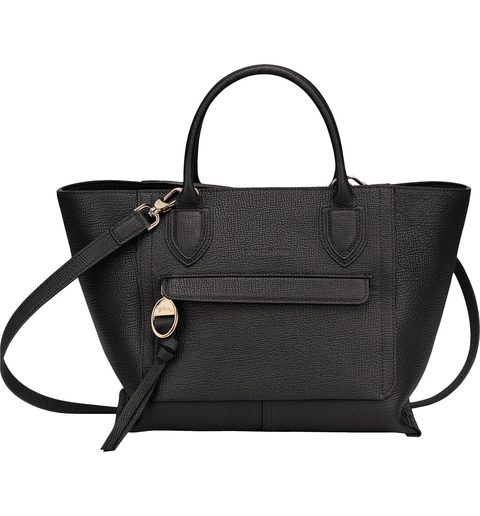 Longchamp Medium Mailbox Leather Top Handle Bag | Nordstrom