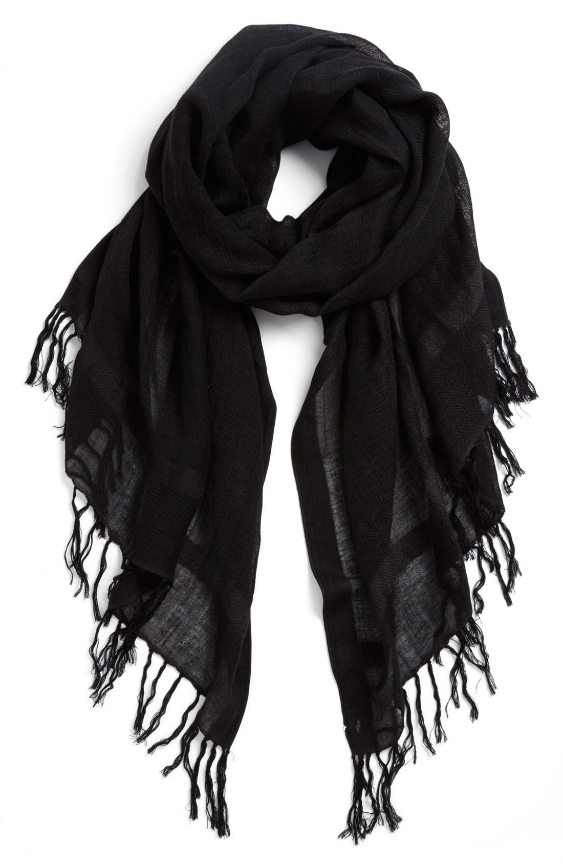nordstrom linen scarf